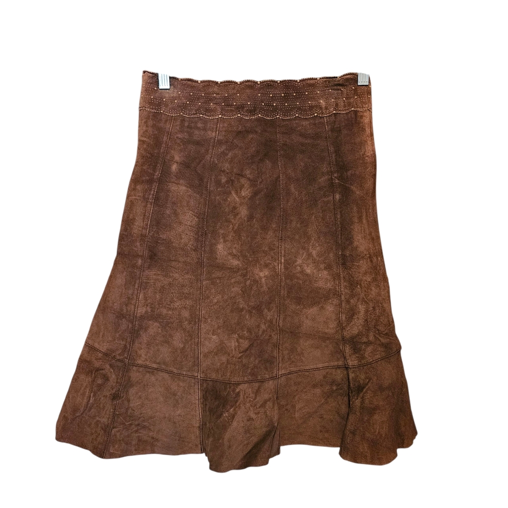 CAbi Chocolate A-Line Skirt - Picture 2 of 6